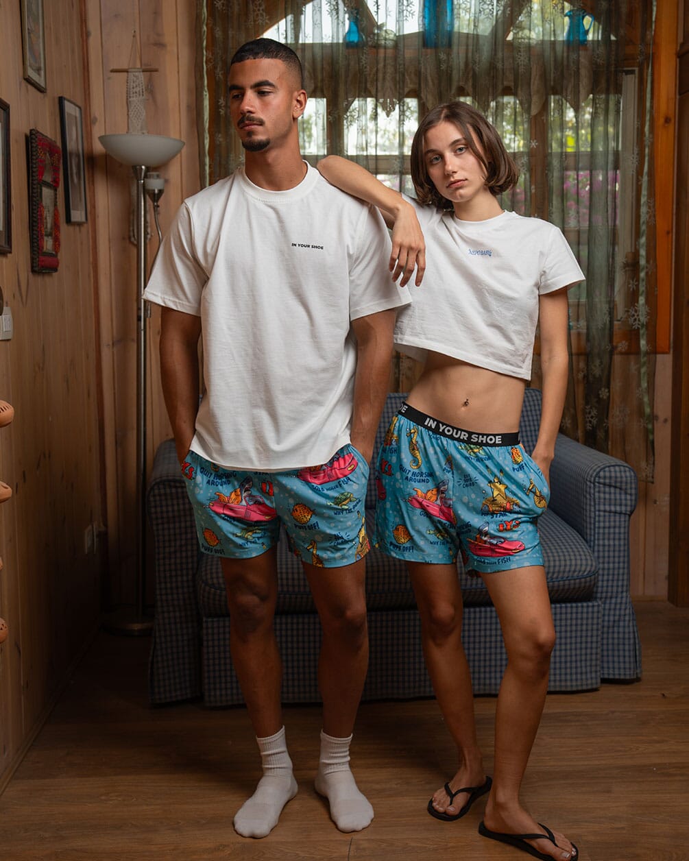 Fishies Pshorts Pshorts IN YOUR SHOE M