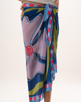 Flower Chiffon Flowy Wrap Flowy Wraps IN YOUR SHOE