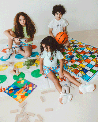 Flying Dragon Kids Pshorts Pshorts (Kids) IN YOUR SHOE