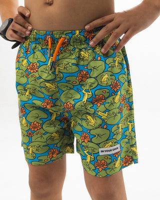 Frog Pond Kids Swim Shorts Kids Swim Shorts IN YOUR SHOE 6-7