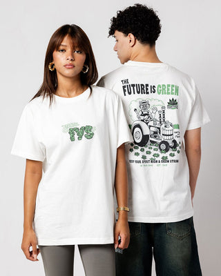 Future Is Green Regular Tee Printed Regular Tees IN YOUR SHOE L