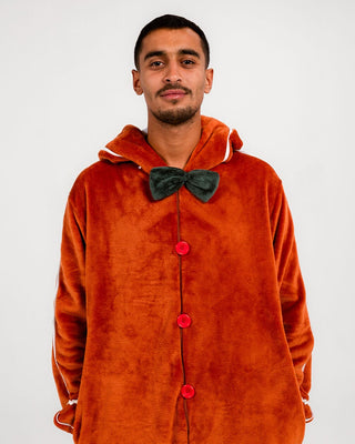 Gingerbread Onesie Onesies IN YOUR SHOE L-XL