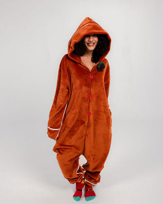 Gingerbread Onesie Onesies IN YOUR SHOE S-M