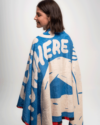 Going No Where Fluffy Blanket Fluffy Blanket IN YOUR SHOE