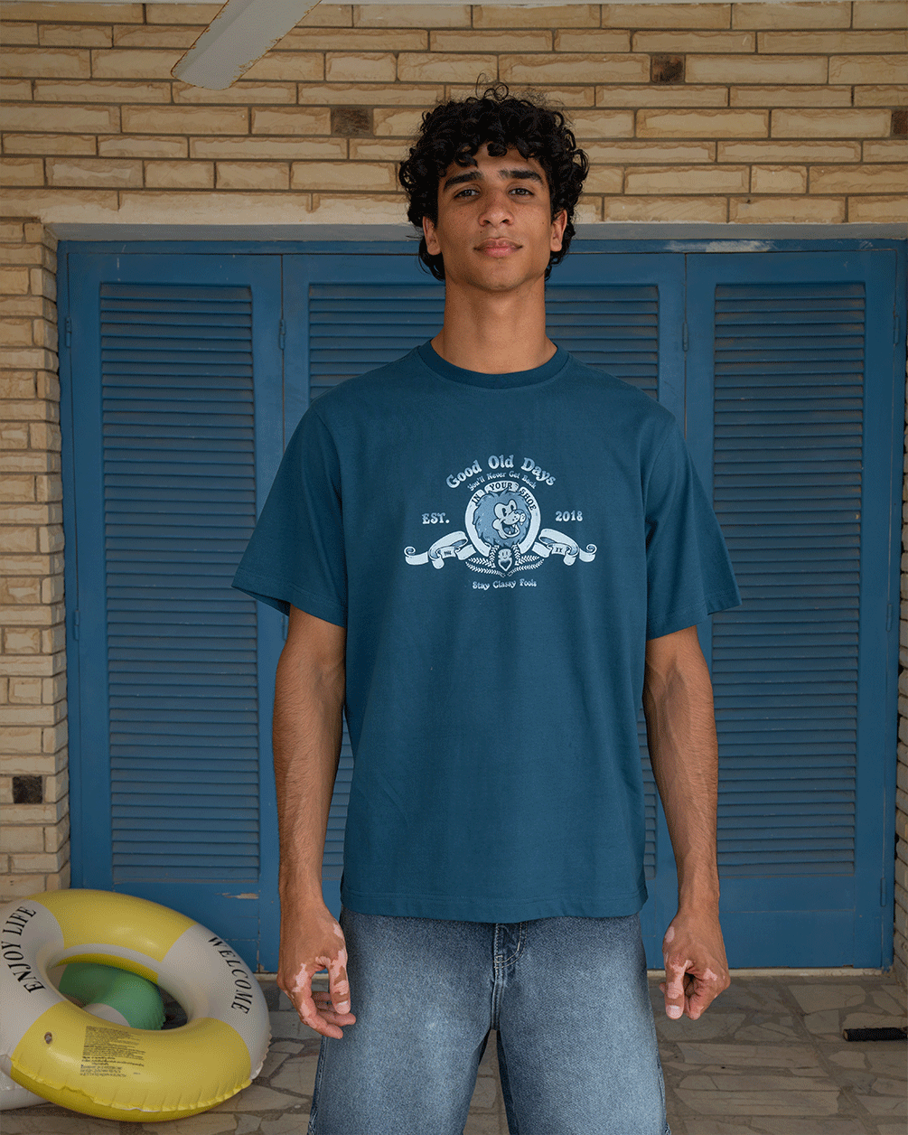 Good Old Days Regular Tee Printed Regular Tees IN YOUR SHOE