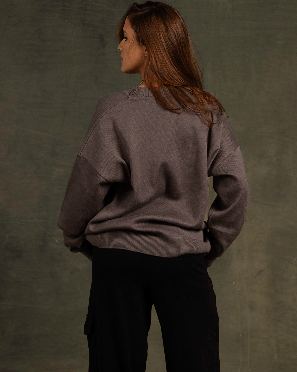 Graphite Drop Shoulder Cardigan Cardigans IN YOUR SHOE