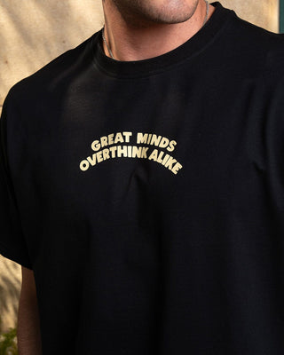 Great Minds Overthink Regular Tee Printed Regular Tees IN YOUR SHOE L
