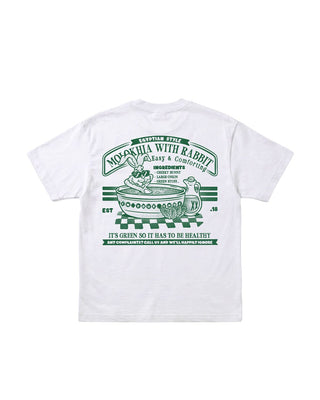 Green Bunny Oversized Tee Printed Oversized Tees IN YOUR SHOE