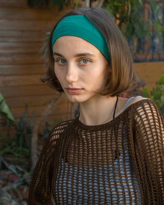 Green Headband Headband IN YOUR SHOE