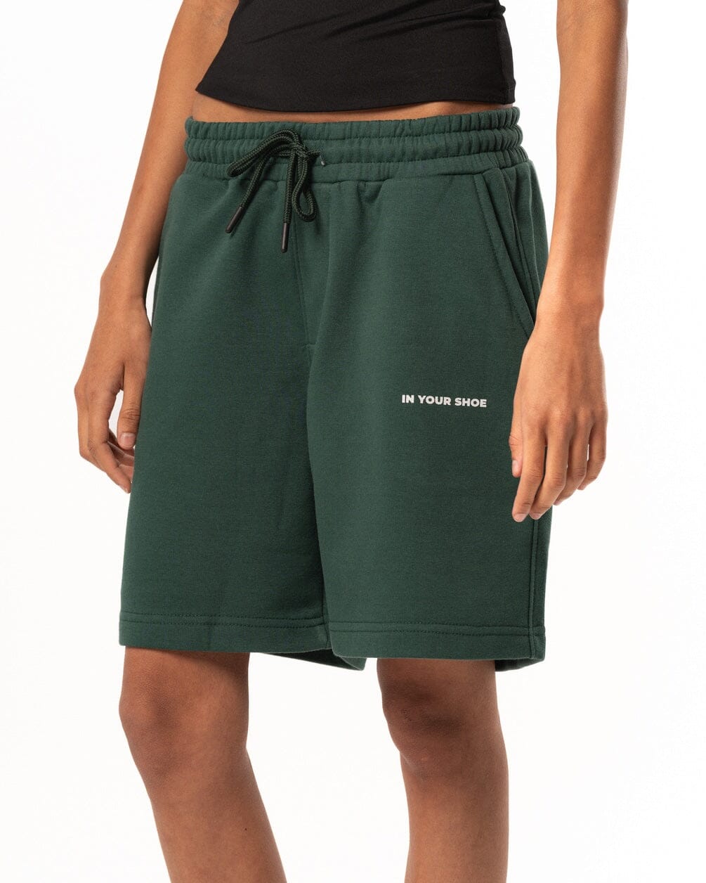 Green Wide Leg Sworts Sworts IN YOUR SHOE