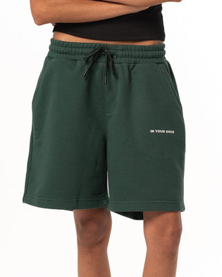 Green Wide Leg Sworts Sworts IN YOUR SHOE L