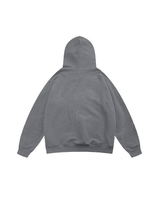 Grey Basic Hoodie Plain Hoodies IN YOUR SHOE