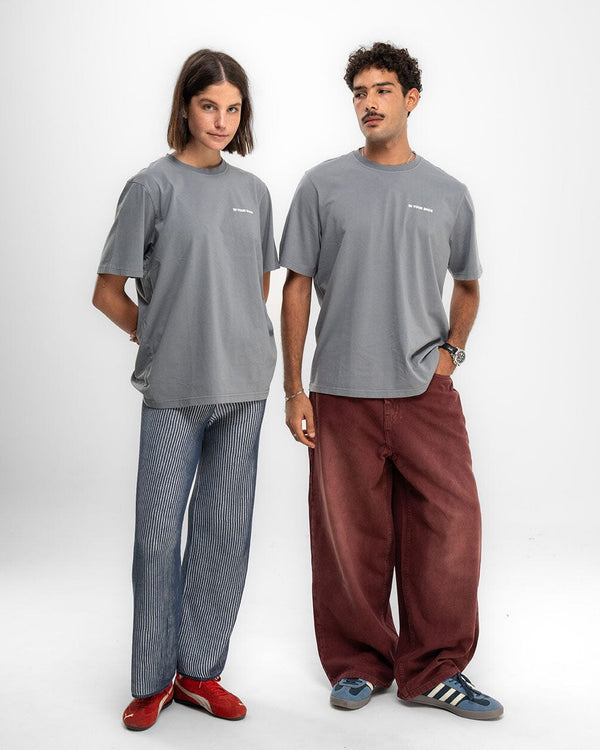 Grey Basic Regular Tee