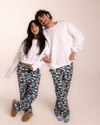 Grey Clouds Fluffy Pjoys Fluffy Pjoys IN YOUR SHOE M