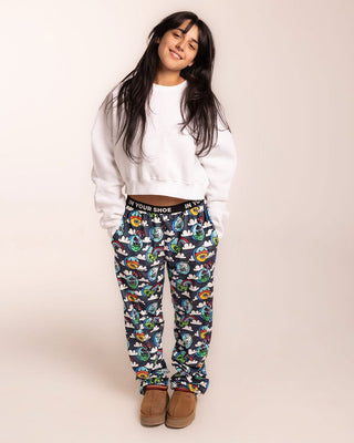 Grey Clouds Fluffy Pjoys Fluffy Pjoys IN YOUR SHOE S