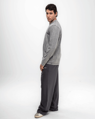 Grey Washed Long Sleeves Long Sleeves IN YOUR SHOE