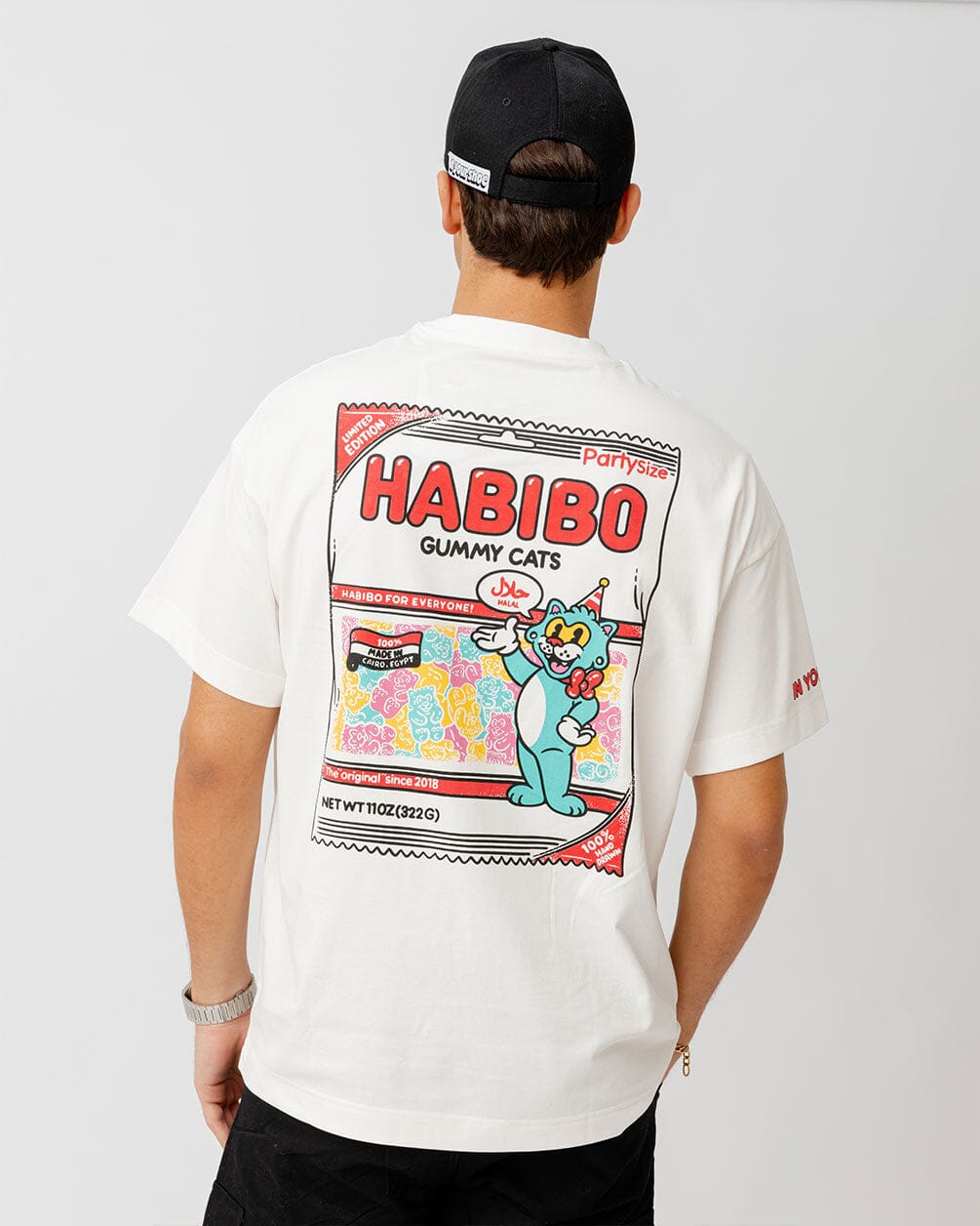 Habibo Printed Oversized Tee Printed Oversized Tees IN YOUR SHOE M 
