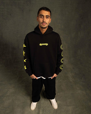 Happy Face Hoodie Printed Hoodies IN YOUR SHOE