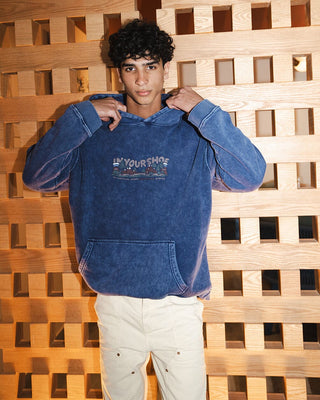 Hated Planet Washed Hoodie Acid Washed Hoodies IN YOUR SHOE L