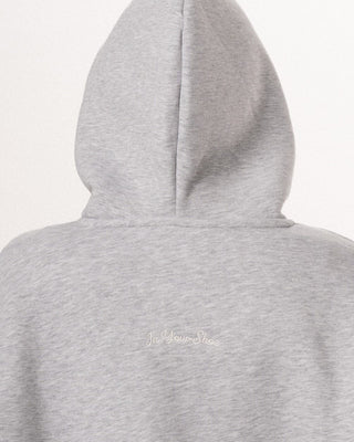 Heather Grey Basic Heavy Boxy Hoodie Plain Hoodies IN YOUR SHOE