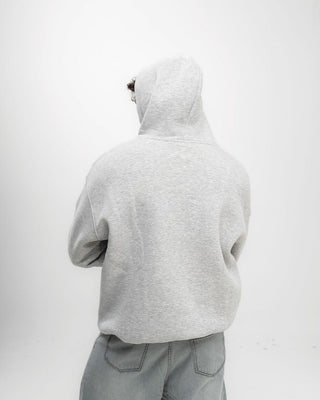 Heather Grey Basic Hoodie Plain Hoodies IN YOUR SHOE