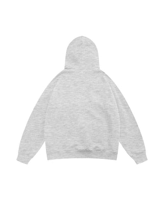 Heather Grey Basic Hoodie Plain Hoodies IN YOUR SHOE