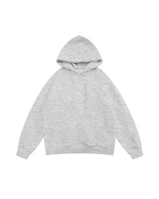 Heather Grey Basic Hoodie Plain Hoodies IN YOUR SHOE