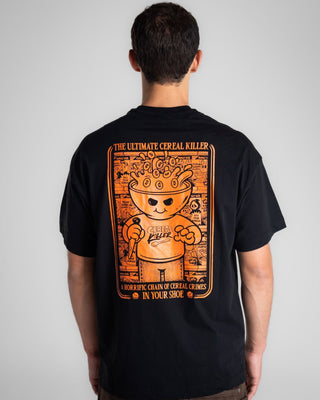 Horrific Cereal Killer Oversized Tee Printed Oversized Tees IN YOUR SHOE