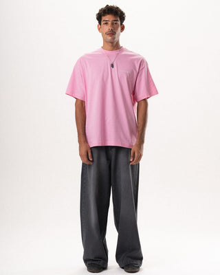 Hot Pink Oversized Tee Basic Oversized Tees IN YOUR SHOE M