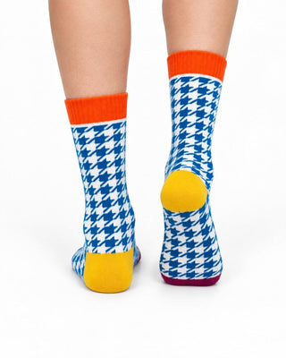 Houndstooth Fluffy Socks Fluffy Socks IN YOUR SHOE