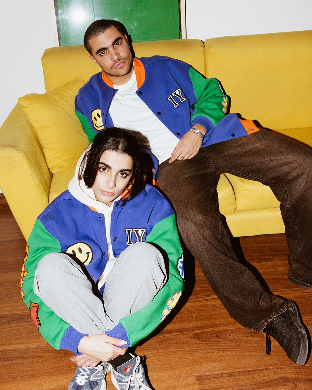 Hustle Varsity Jacket Varsity Jacket IN YOUR SHOE