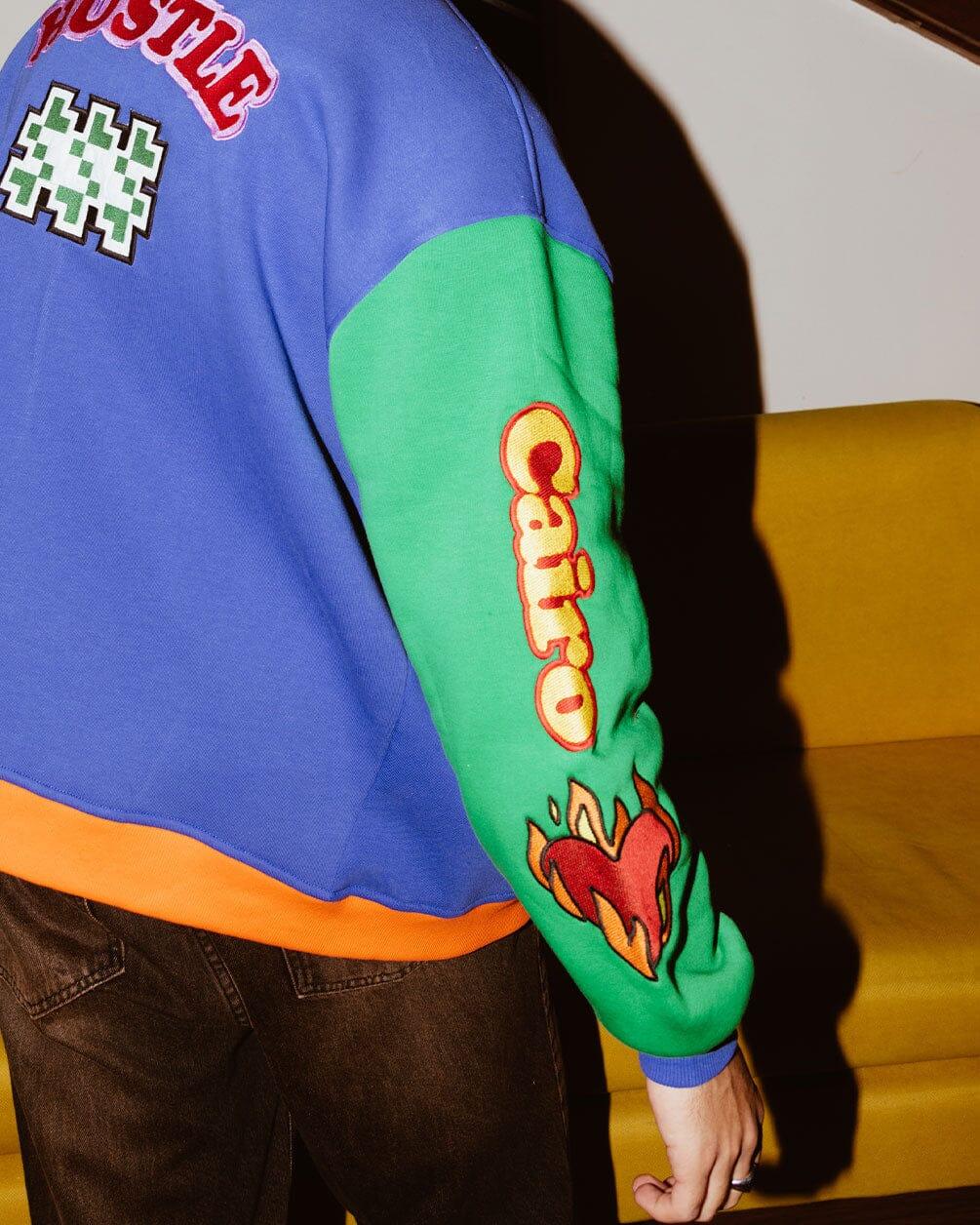 Hustle Varsity Jacket Varsity Jacket IN YOUR SHOE