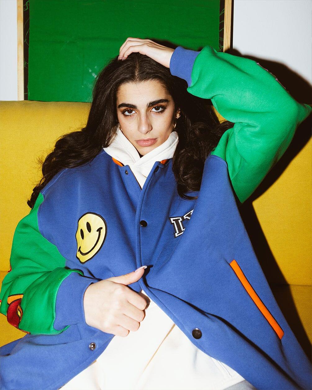 Hustle Varsity Jacket Varsity Jacket IN YOUR SHOE
