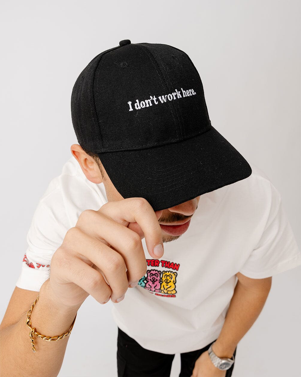 I Don't Work Here Cap Cap In Your Shoe