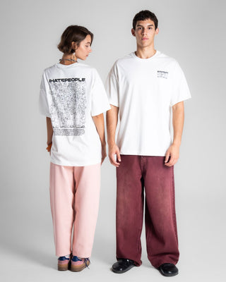 I Hate People Oversized Tee Printed Oversized Tees IN YOUR SHOE L