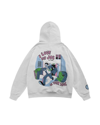 I Love My Job Hoodie Printed Hoodies IN YOUR SHOE S
