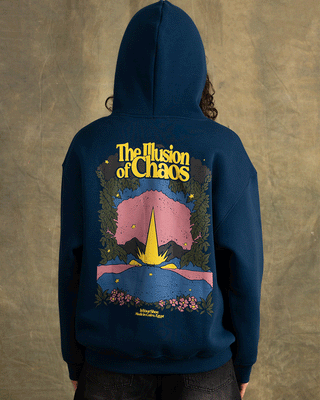 Illusion Of Chaos Hoodie Printed Hoodies IN YOUR SHOE