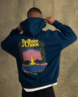 Illusion Of Chaos Hoodie Printed Hoodies IN YOUR SHOE