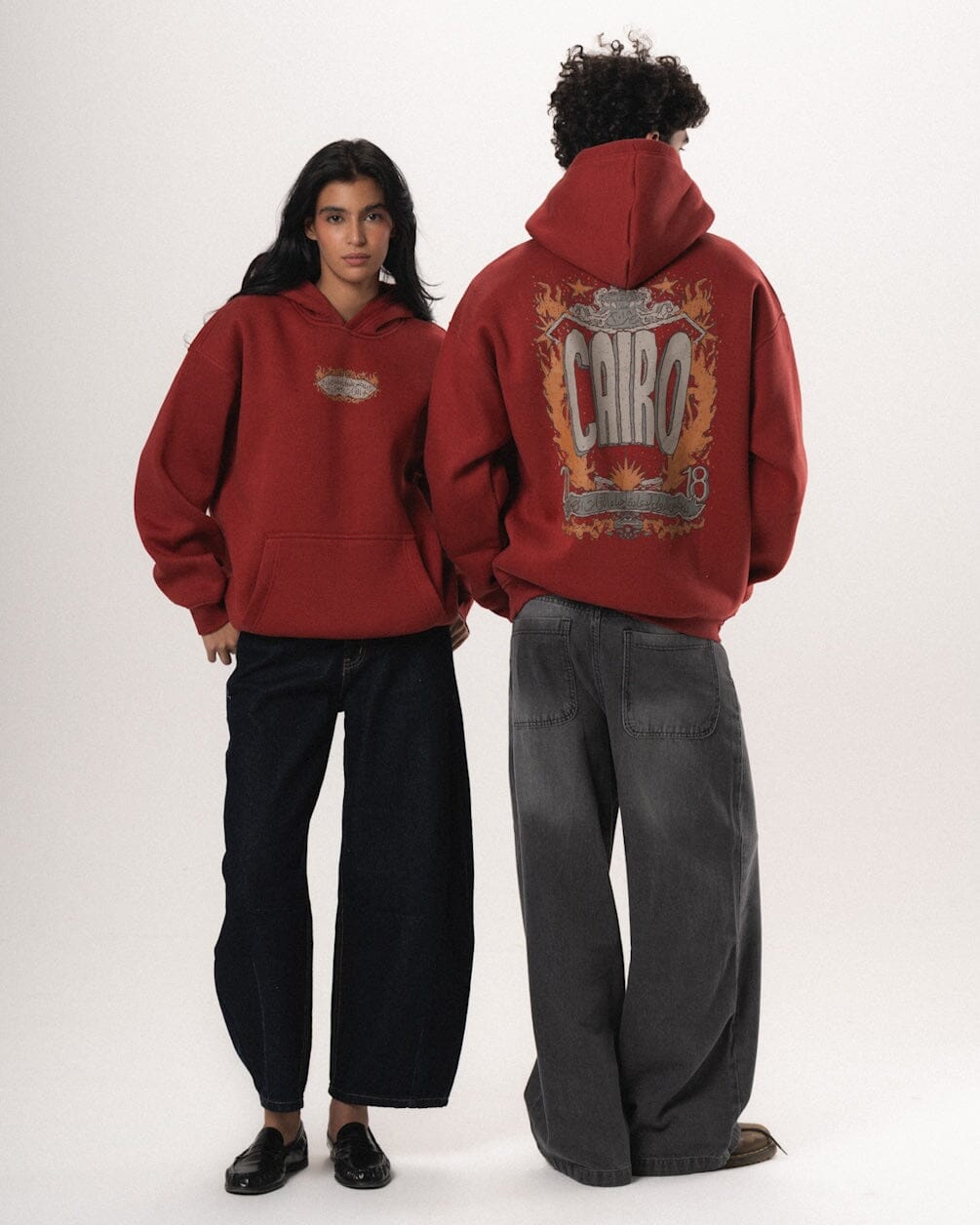 International Council Oversized Hoodie Printed Hoodies IN YOUR SHOE S