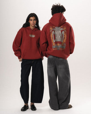 International Council Oversized Hoodie Printed Hoodies IN YOUR SHOE S