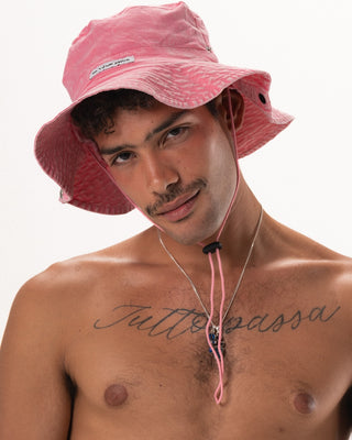 Pink Washed Cowboy Bucket Hat