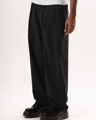 Male Dark Grey Loose Office Pants