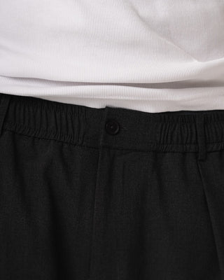 Male Dark Grey Loose Office Pants