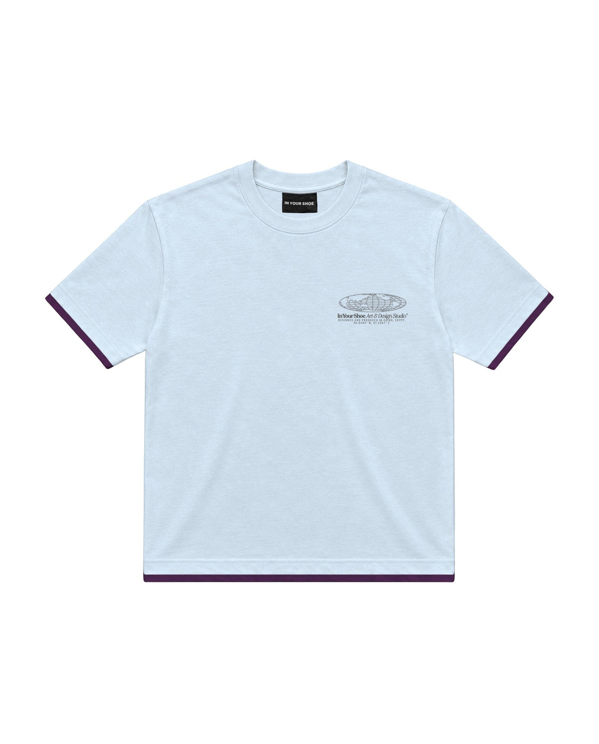 Kherha Fe Gherha Boxy Tee Printed Boxy Tee IN YOUR SHOE