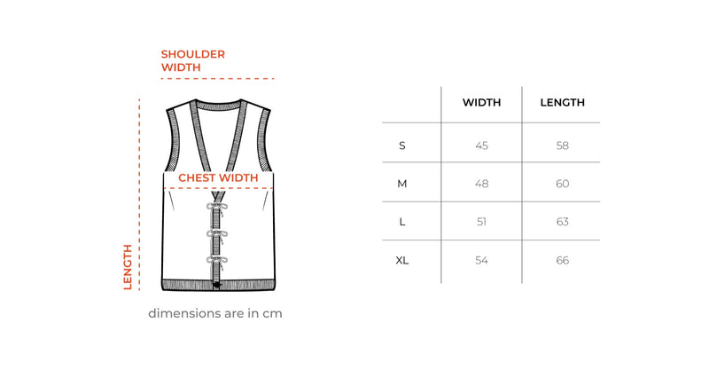 Off White Knot Vest