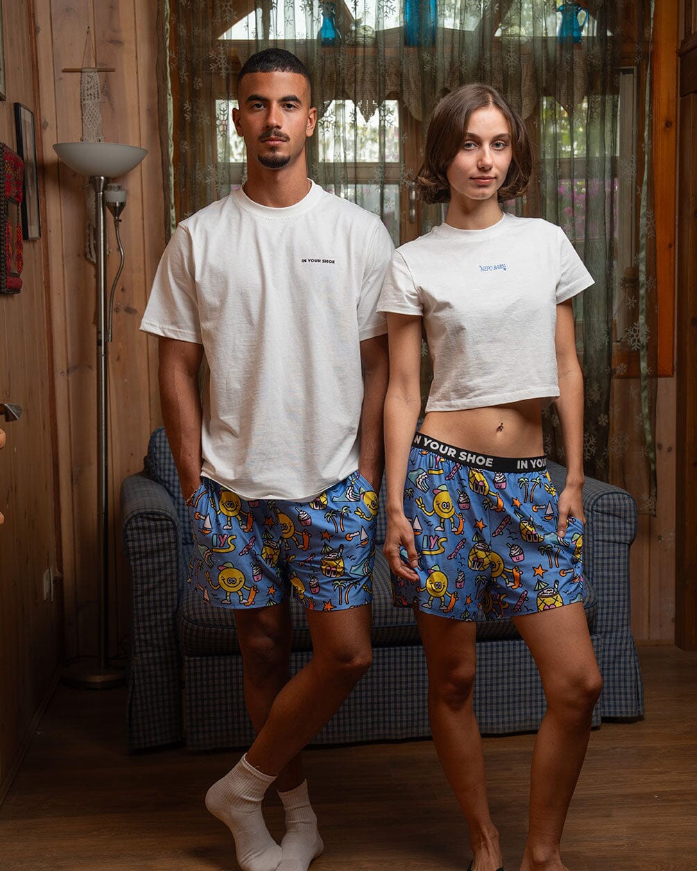 Lemon Wave Pshorts Pshorts IN YOUR SHOE