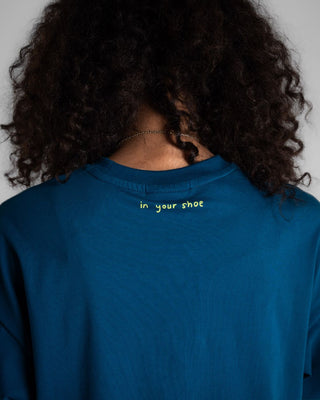 Less City More Sea Oversized Tee Printed Oversized Tees IN YOUR SHOE