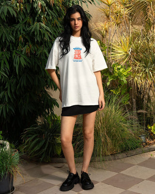 Like Them Toxic Oversized Tee Printed Oversized Tees IN YOUR SHOE S