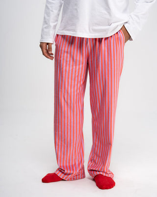 Lilac & Orange Striped Fluffy Pjoys Fluffy Pjoys IN YOUR SHOE