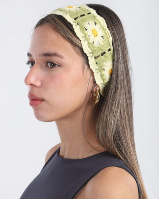 Lime Mini Crochet Bandana Bandana IN YOUR SHOE